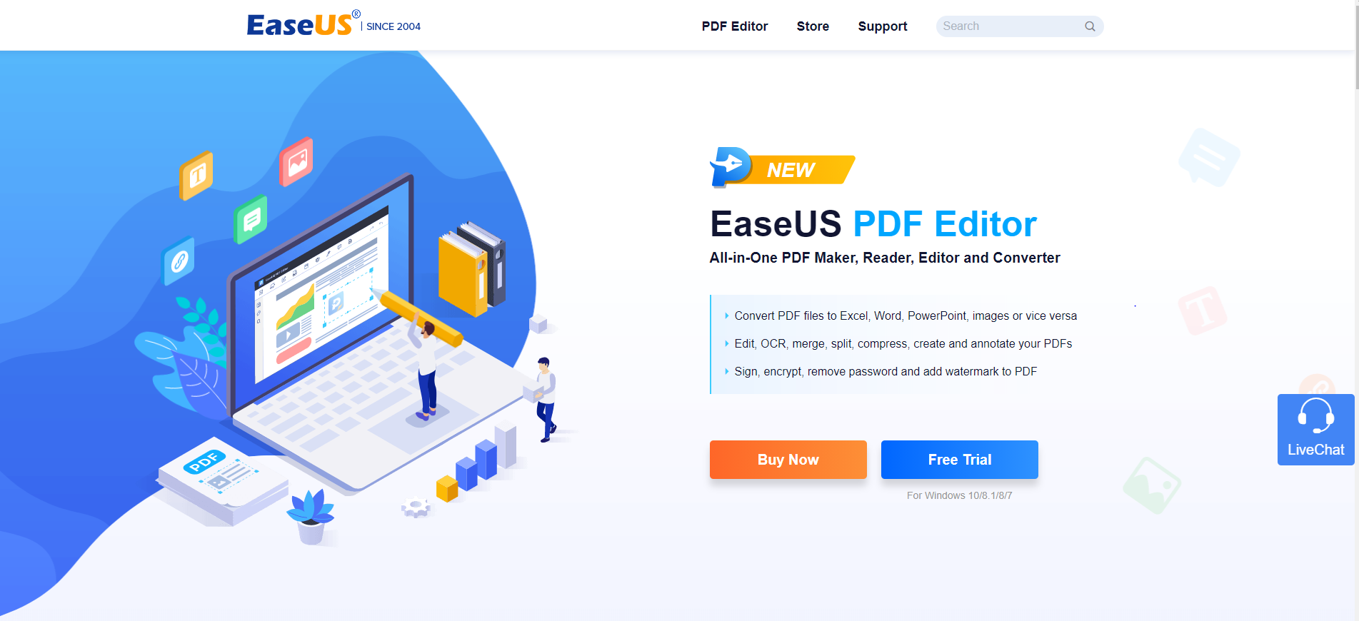 easeUS pdf editor